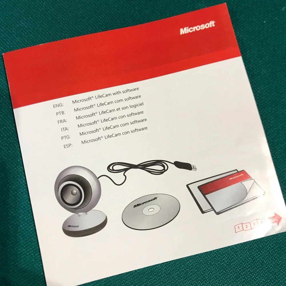 Microsoft Web Cam “Life Cam” with full instructions